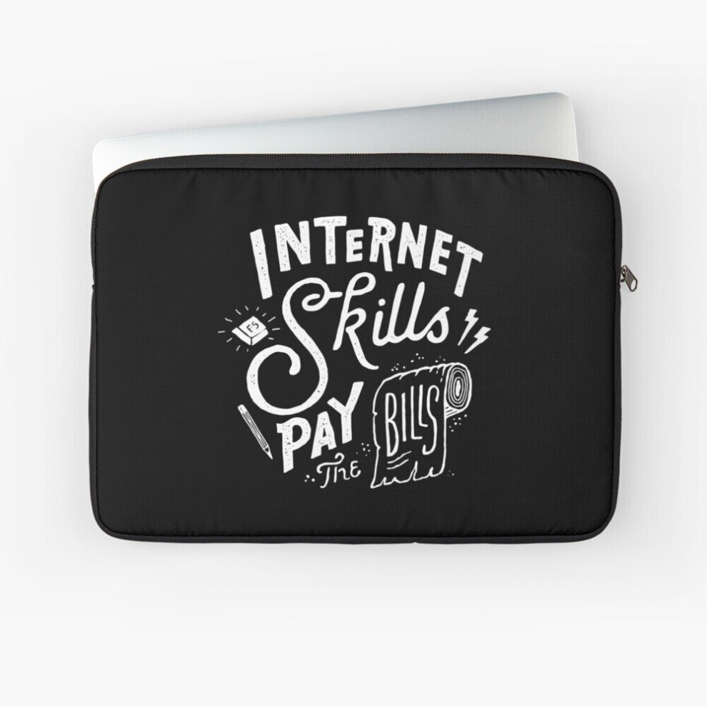 Laptop Sleeve Pay The Bills 10 12 13 15 17 Inch Case Notebook Tablet Carrying Bag Cover 7802738512618