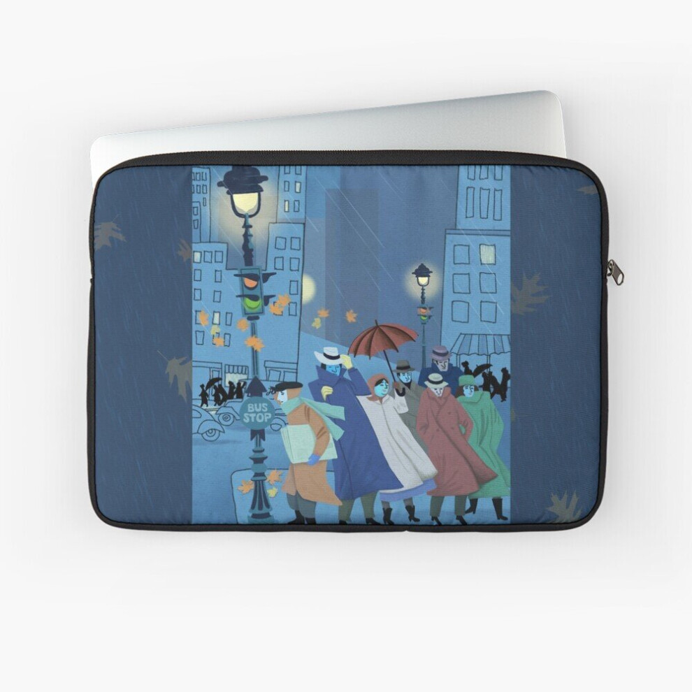 Laptop Sleeve November Evening Bus Stop 10 12 13 15 17 Inch Case Notebook Tablet Carrying Bag Cover 7802738487336