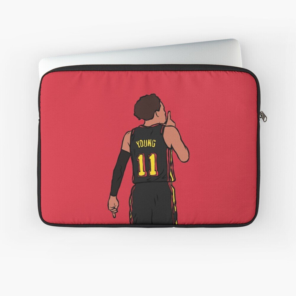 Laptop Sleeve Trae Young Silences The Garden 10 12 13 15 17 Inch Case Notebook Tablet Carrying Bag Cover 7802738483895