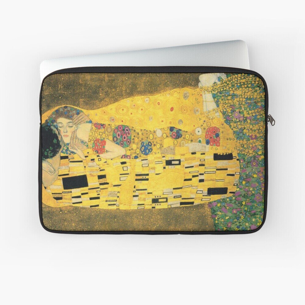 Laptop Sleeve The Kiss - Gustav Klimt 10 12 13 15 17 Inch Case Notebook Tablet Carrying Bag Cover 7802738507171