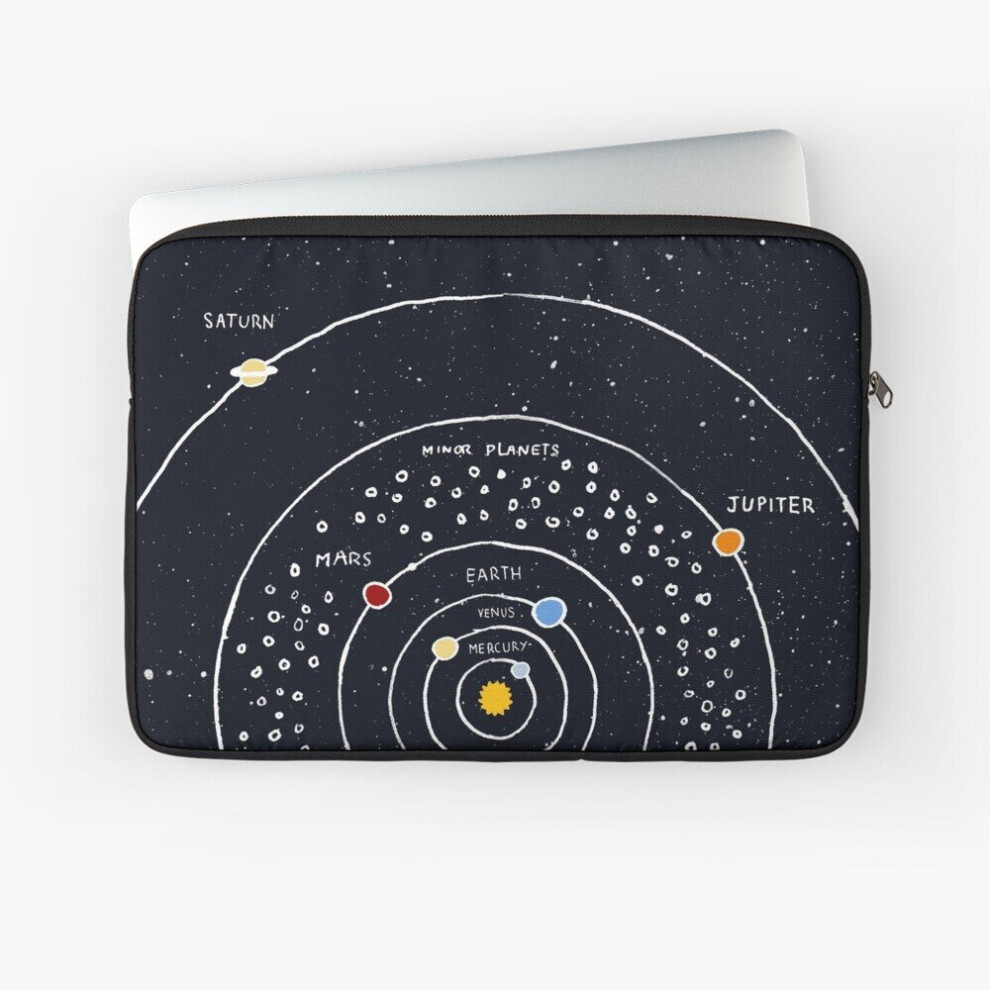 Laptop Sleeve Solar System 10 12 13 15 17 Inch Case Notebook Tablet Carrying Bag Cover 7802738412437
