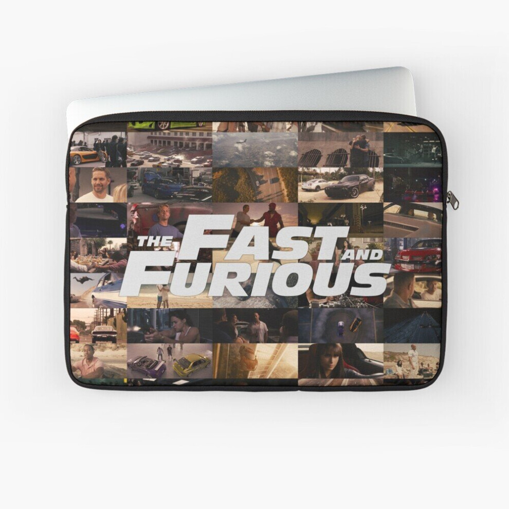 Laptop Sleeve Fast Furious - Legends - Tribute 10 12 13 15 17 Inch Case Notebook Tablet Carrying Bag Cover 7802738512007