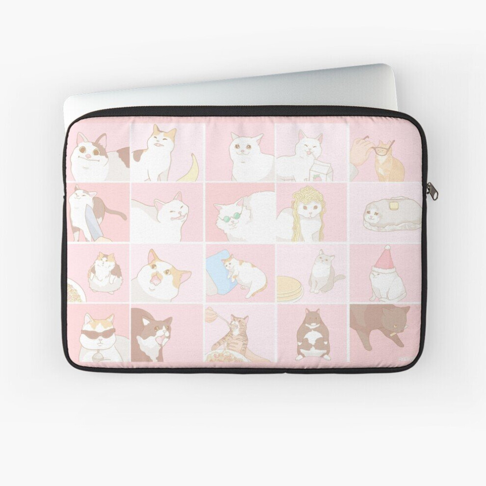 Laptop Sleeve Meme Cats 10 12 13 15 17 Inch Case Notebook Tablet Carrying Bag Cover 7802738418132