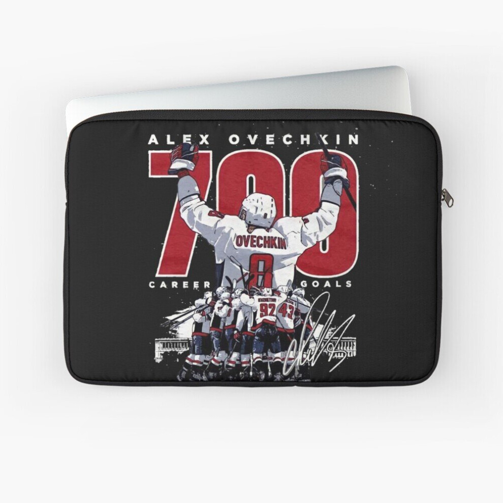 Laptop Sleeve Ovechkin 700 Goals For Washingtonitals Fans 10 12 13 15 17 Inch Case Notebook Tablet Carrying Bag Cover 7802738504781