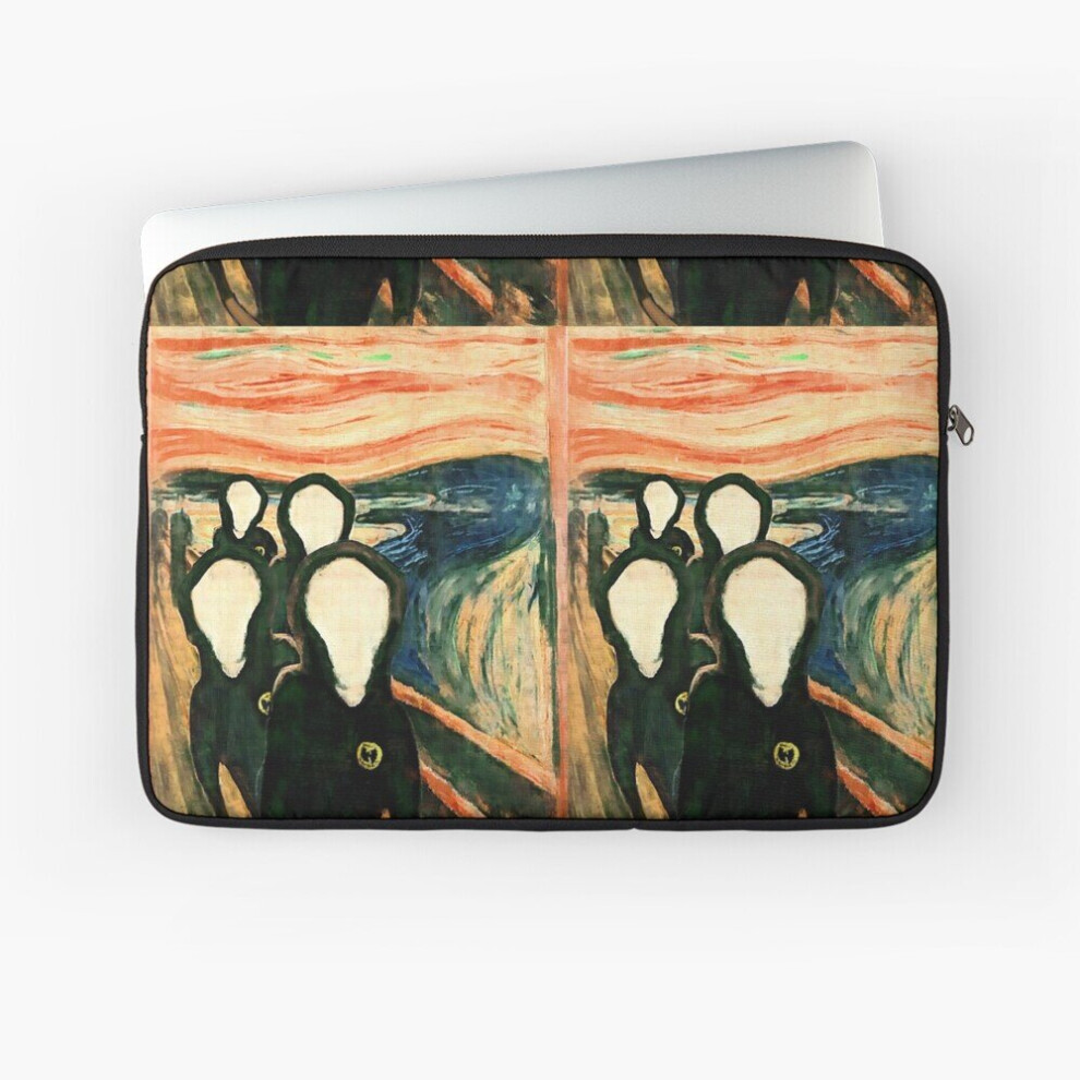 Laptop Sleeve Wu Scream - Www.art-Customized.com 10 12 13 15 17 Inch Case Notebook Tablet Carrying Bag Cover 7802738461336