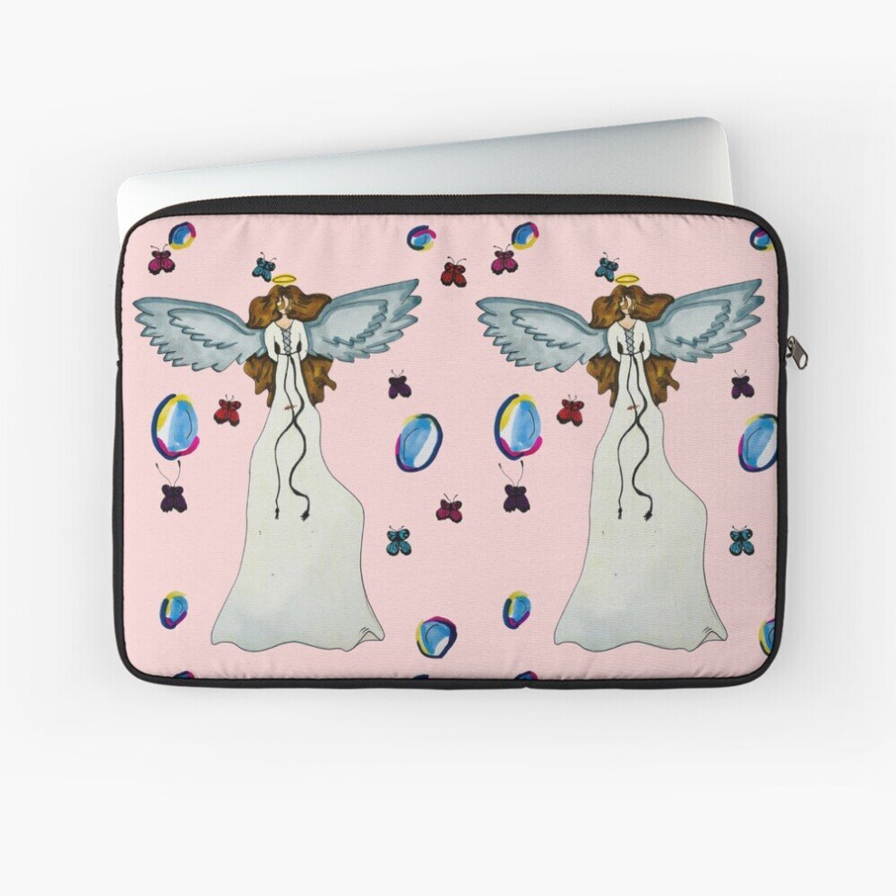 Laptop Sleeve Angel Of The Butterflies 10 12 13 15 17 Inch Case Notebook Tablet Carrying Bag Cover 7802738484649