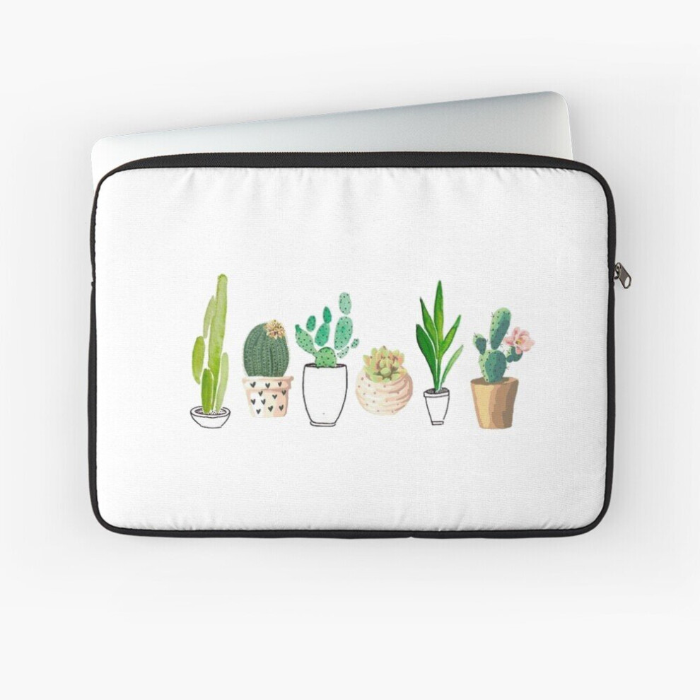 Laptop Sleeve Potted Cacti 10 12 13 15 17 Inch Case Notebook Tablet Carrying Bag Cover 7802738496208