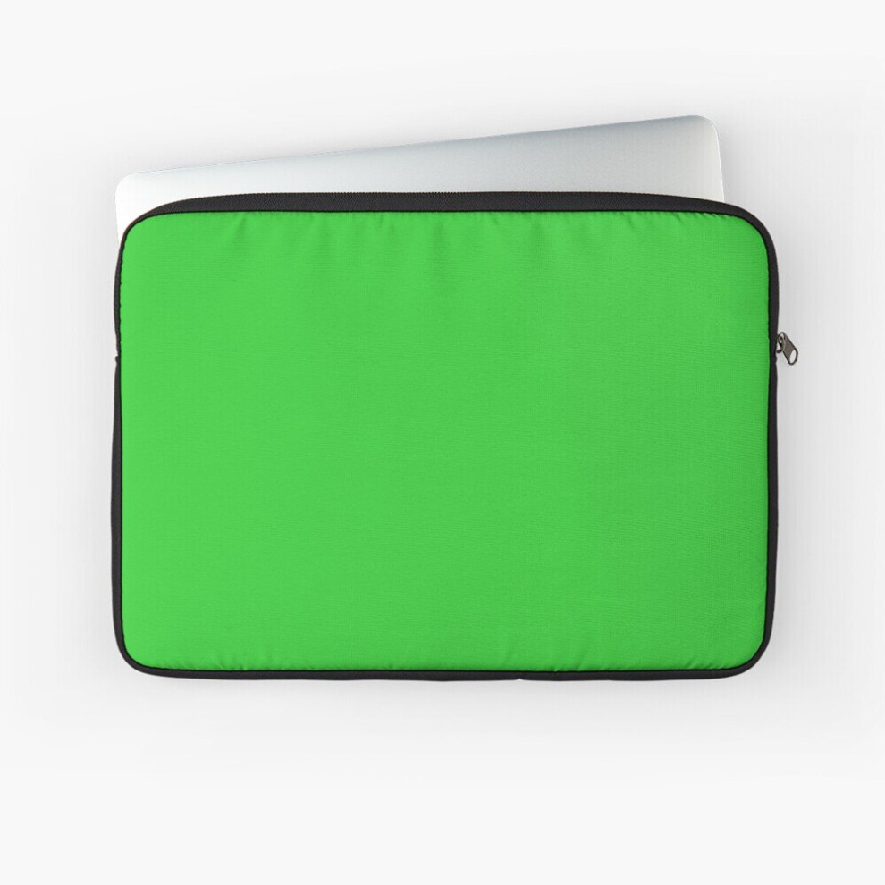 Laptop Sleeve Lime Green 10 12 13 15 17 Inch Case Notebook Tablet Carrying Bag Cover