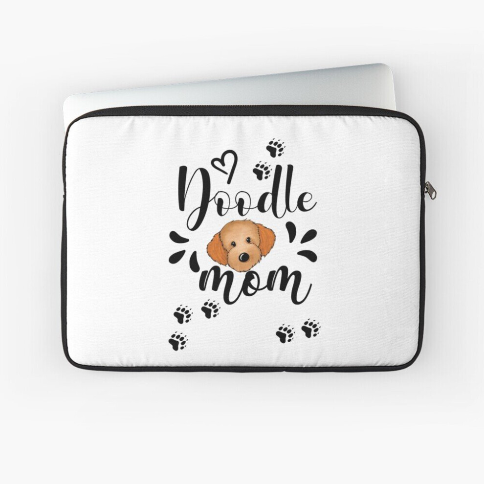 Laptop Sleeve Doodle Mom The Dood Goldendoodle Goldendoodle Labradoodle 10 12 13 15 17 Inch Case Notebook Tablet Carrying Bag Cover 7802738479348