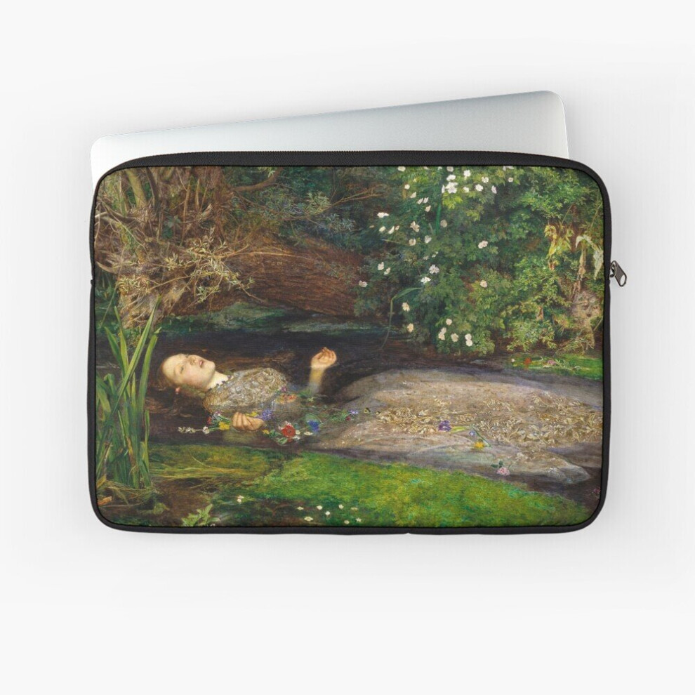 Laptop Sleeve Ophelia Painting By John Everett Millais 10 12 13 15 17 Inch Case Notebook Tablet Carrying Bag Cover 7802738415407