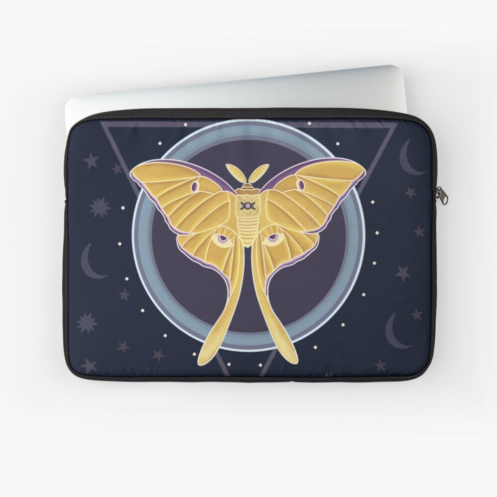 Laptop Sleeve Luna Moth 10 12 13 15 17 Inch Case Notebook Tablet Carrying Bag Cover 7802738496680