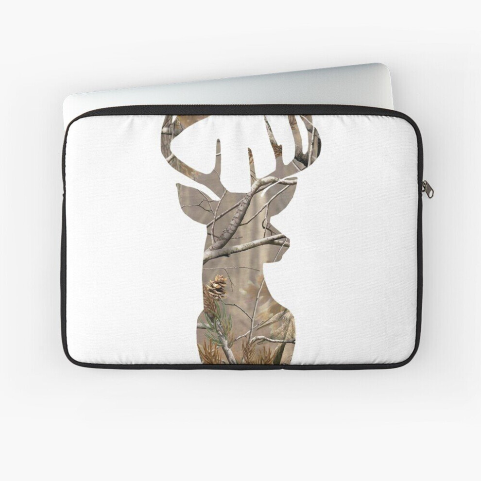 Laptop Sleeve Camo Deer 10 12 13 15 17 Inch Case Notebook Tablet Carrying Bag Cover 7802738493467