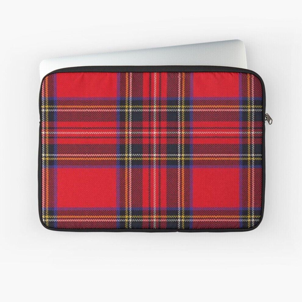 Laptop Sleeve Royal Stewart Tartan 10 12 13 15 17 Inch Case Notebook Tablet Carrying Bag Cover 7802738414813