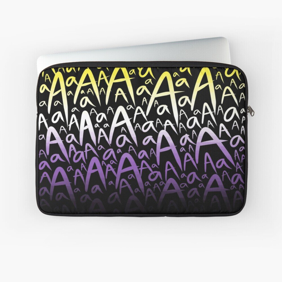 Laptop Sleeve Aaaaa Non-Binary 10 12 13 15 17 Inch Case Notebook Tablet Carrying Bag Cover 7802738477399