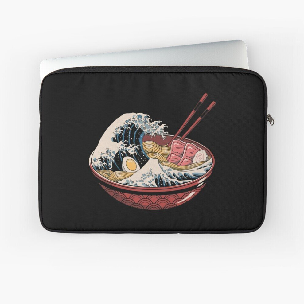 Laptop Sleeve Great Ramen Wave 10 12 13 15 17 Inch Case Notebook Tablet Carrying Bag Cover 7802738442106