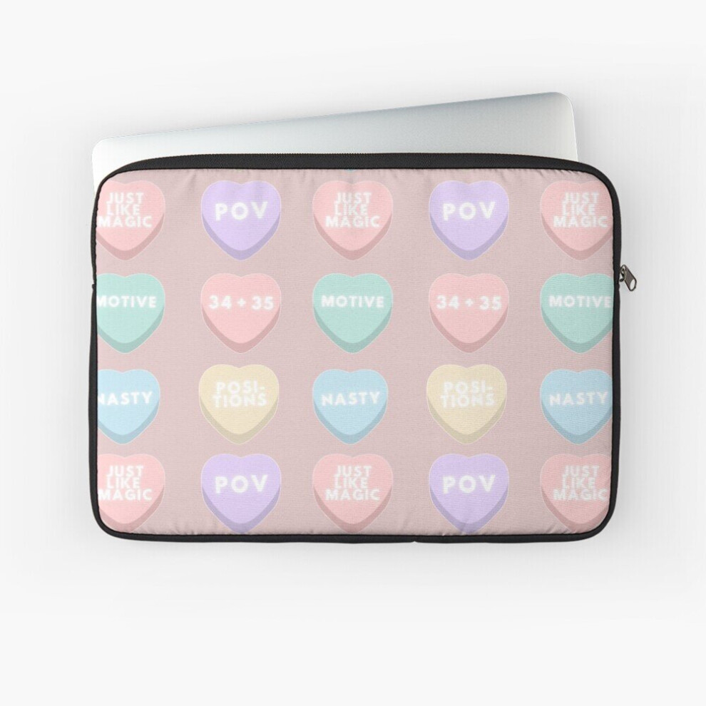 Laptop Sleeve Positions Candy Heart 10 12 13 15 17 Inch Case Notebook Tablet Carrying Bag Cover 7802738459340