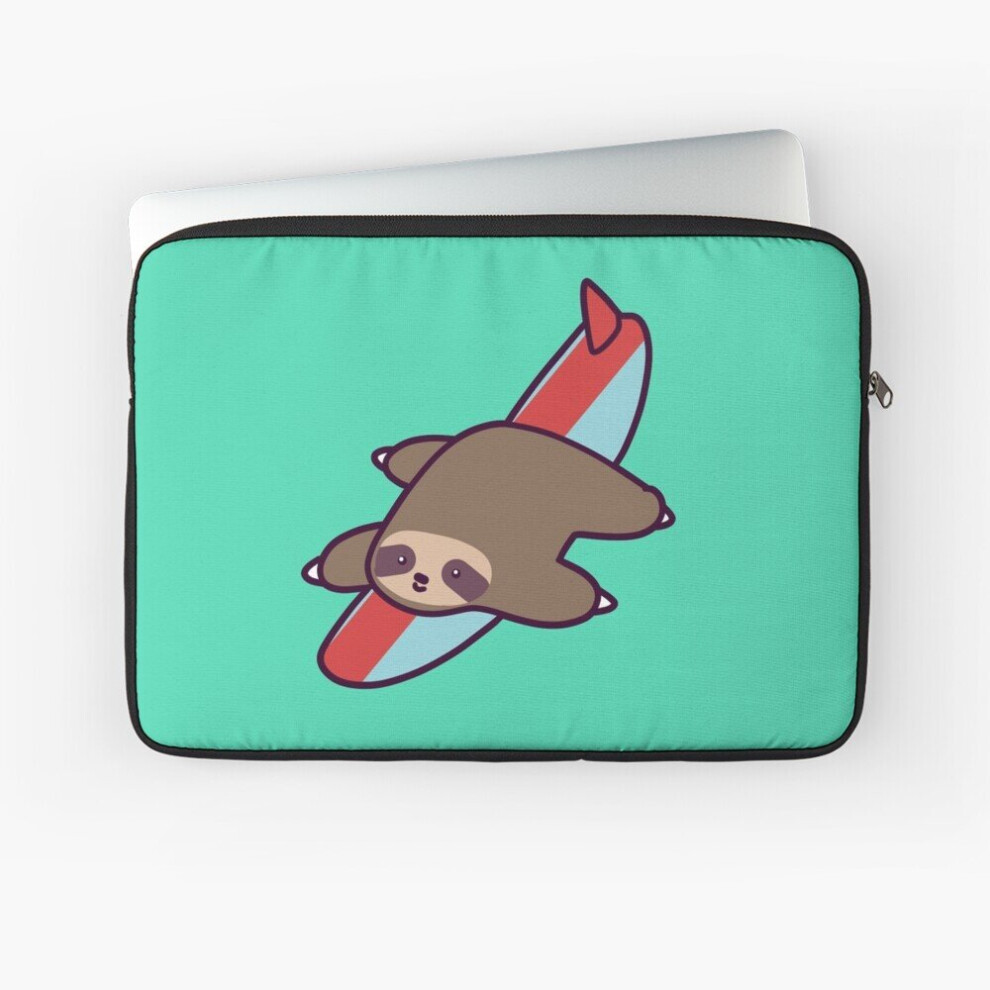 Laptop Sleeve Surfing Sloth 10 12 13 15 17 Inch Case Notebook Tablet Carrying Bag Cover 7802738440669