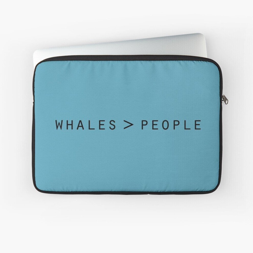 Laptop Sleeve Whales > People 10 12 13 15 17 Inch Case Notebook Tablet Carrying Bag Cover 7802738488340