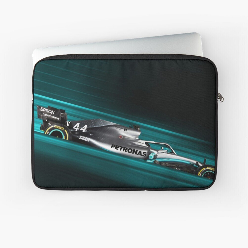 Laptop Sleeve F1 Lewis Hamilton Mercedes 44 10 12 13 15 17 Inch Case Notebook Tablet Carrying Bag Cover 7802738423389