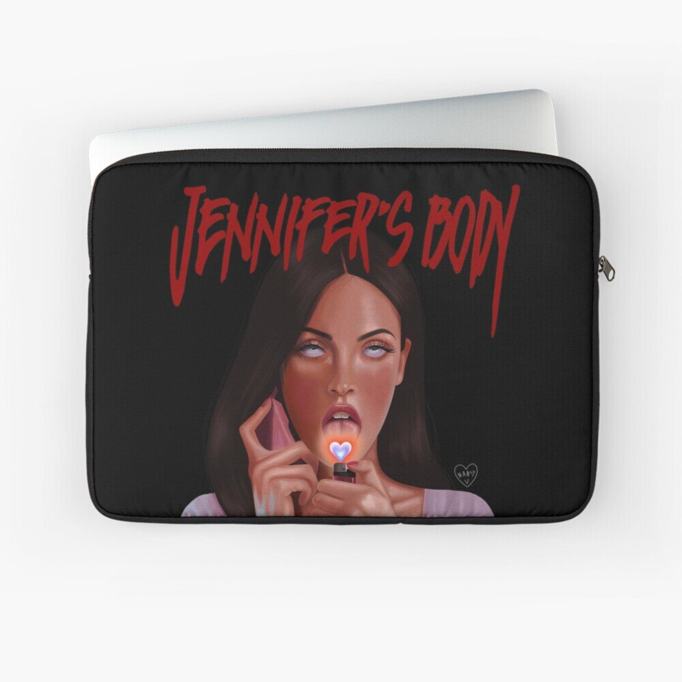 Laptop Sleeve Jennifers Body! Background Check 10 12 13 15 17 Inch Case Notebook Tablet Carrying Bag Cover Black 7802738437362