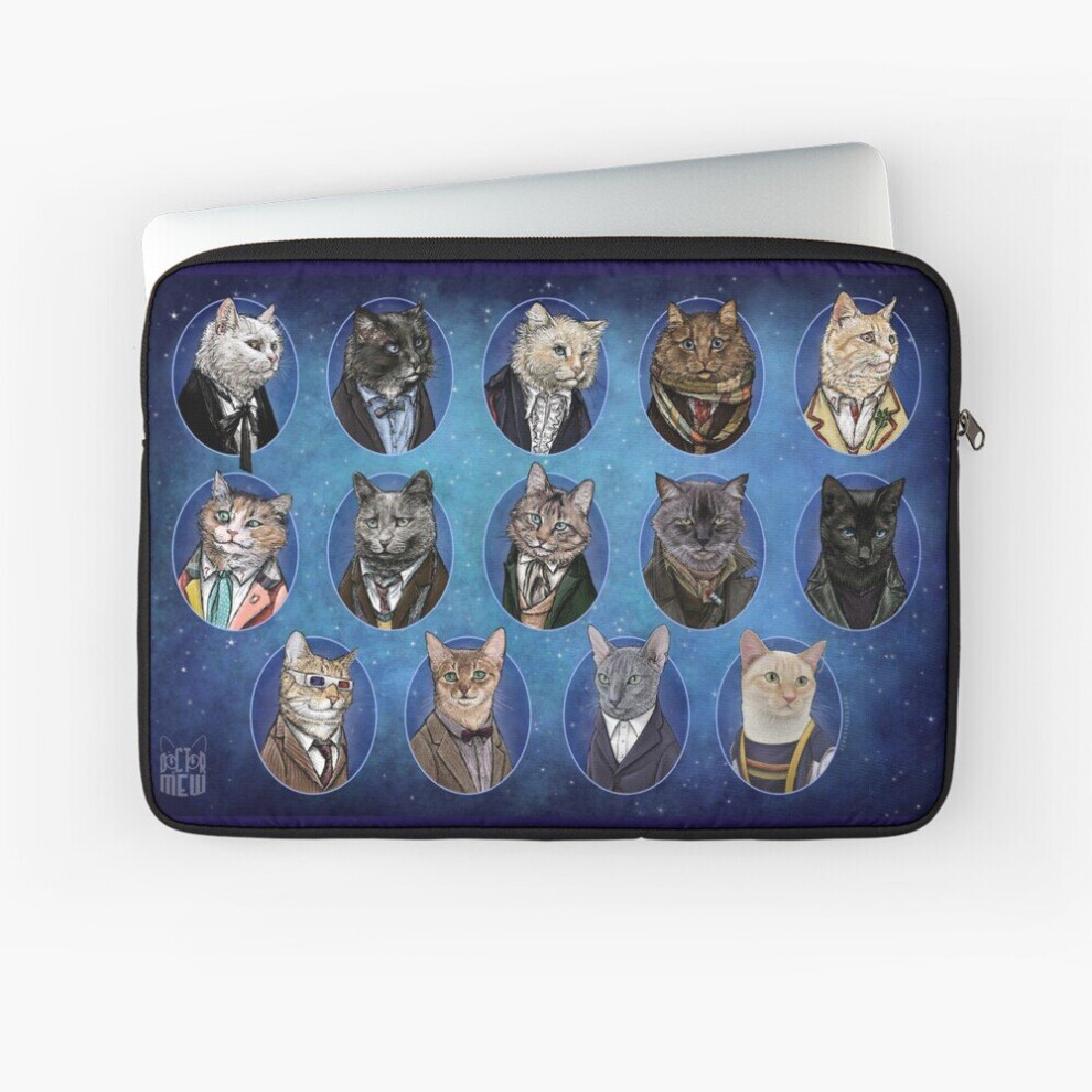 Laptop Sleeve Doctor Mew 10 12 13 15 17 Inch Case Notebook Tablet Carrying Bag Cover 7802738467659