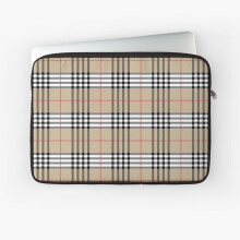 Laptop Sleeve Scottish Tartan plaid pattern 10 12 13 15 17 Inch Case Notebook Tablet Carrying Bag Cover