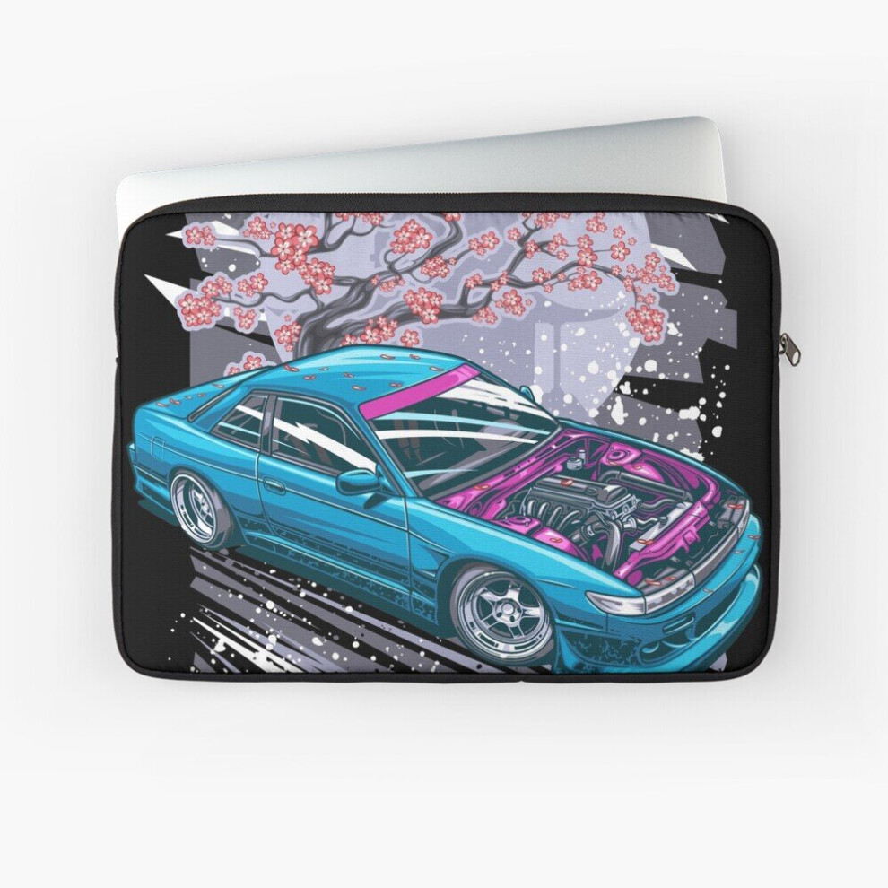 Laptop Sleeve 240Sx S13 Sakura 10 12 13 15 17 Inch Case Notebook Tablet Carrying Bag Cover 7802738512878