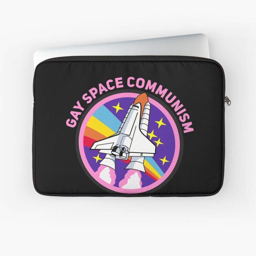 Laptop Sleeve Fully Automated Gay Space Communism Antifa Leftist 10 12 13 15 17 Inch Case Notebook Tablet Carrying Bag Cover 7802738459364