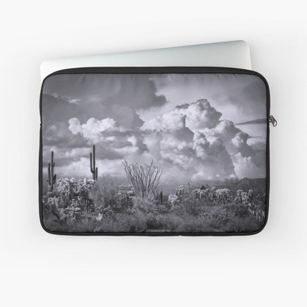 Laptop Sleeve Chasing Clouds Again In Black And White 10 12 13 15 17 Inch Case Notebook Tablet Carrying Bag Cover White,Black 7802738495232
