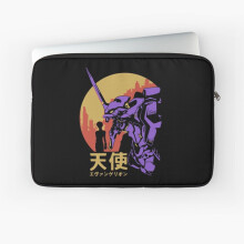 Laptop Sleeve Neon Genesis Evangelion Retro Vintage 10 12 13 15 17 Inch Case Notebook Tablet Carrying Bag Cover