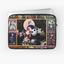 Laptop Sleeve Nightmare Before Christmas  10 12 13 15 17 Inch Case Notebook Tablet Carrying Bag Cover