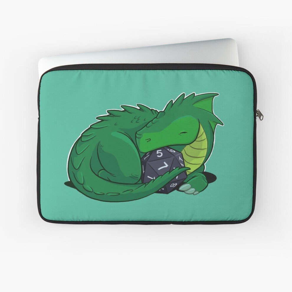 Laptop Sleeve D20 Dragon 10 12 13 15 17 Inch Case Notebook Tablet Carrying Bag Cover Green 7802738415421