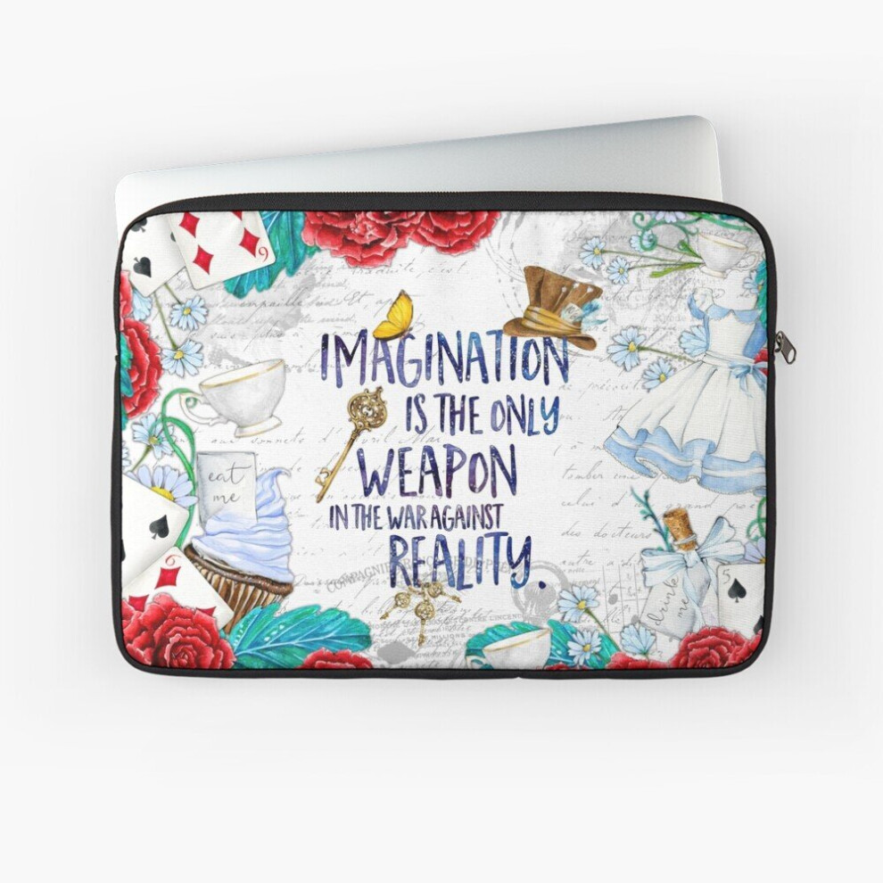 Laptop Sleeve Alice In Wonderland - Imagination 10 12 13 15 17 Inch Case Notebook Tablet Carrying Bag Cover 7802738412185