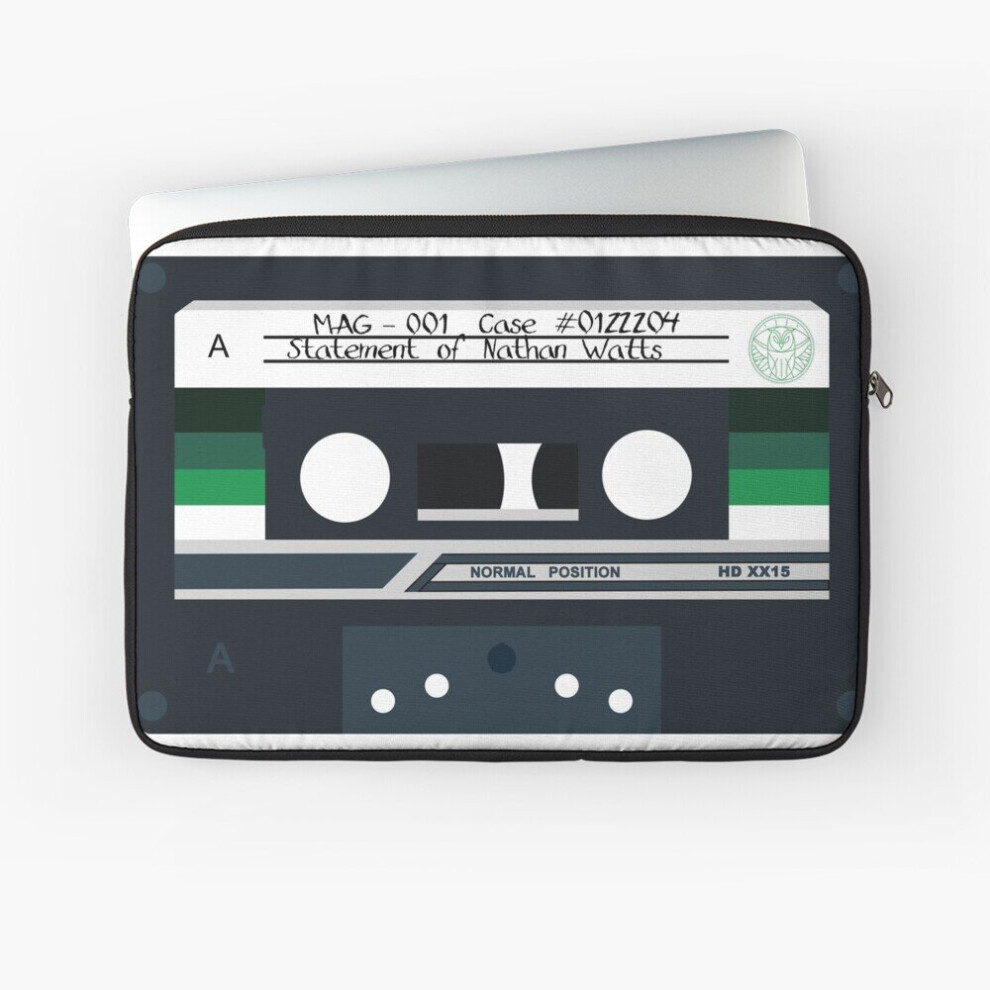Laptop Sleeve Mag 001 - Statement Of Nathan Watts - Cassette 10 12 13 15 17 Inch Case Notebook Tablet Carrying Bag Cover 7802738515435