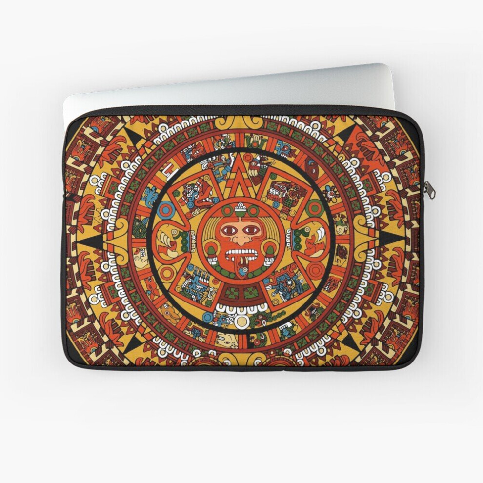 Laptop Sleeve Aztec Calendar 10 12 13 15 17 Inch Case Notebook Tablet Carrying Bag Cover 7802738480481