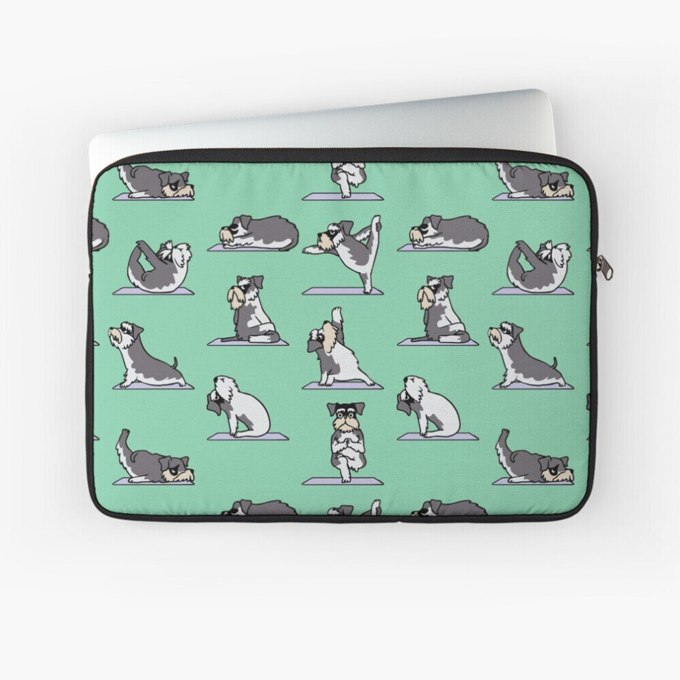 Laptop Sleeve Miniature Schnauzer Yoga 10 12 13 15 17 Inch Case Notebook Tablet Carrying Bag Cover 7802738458541