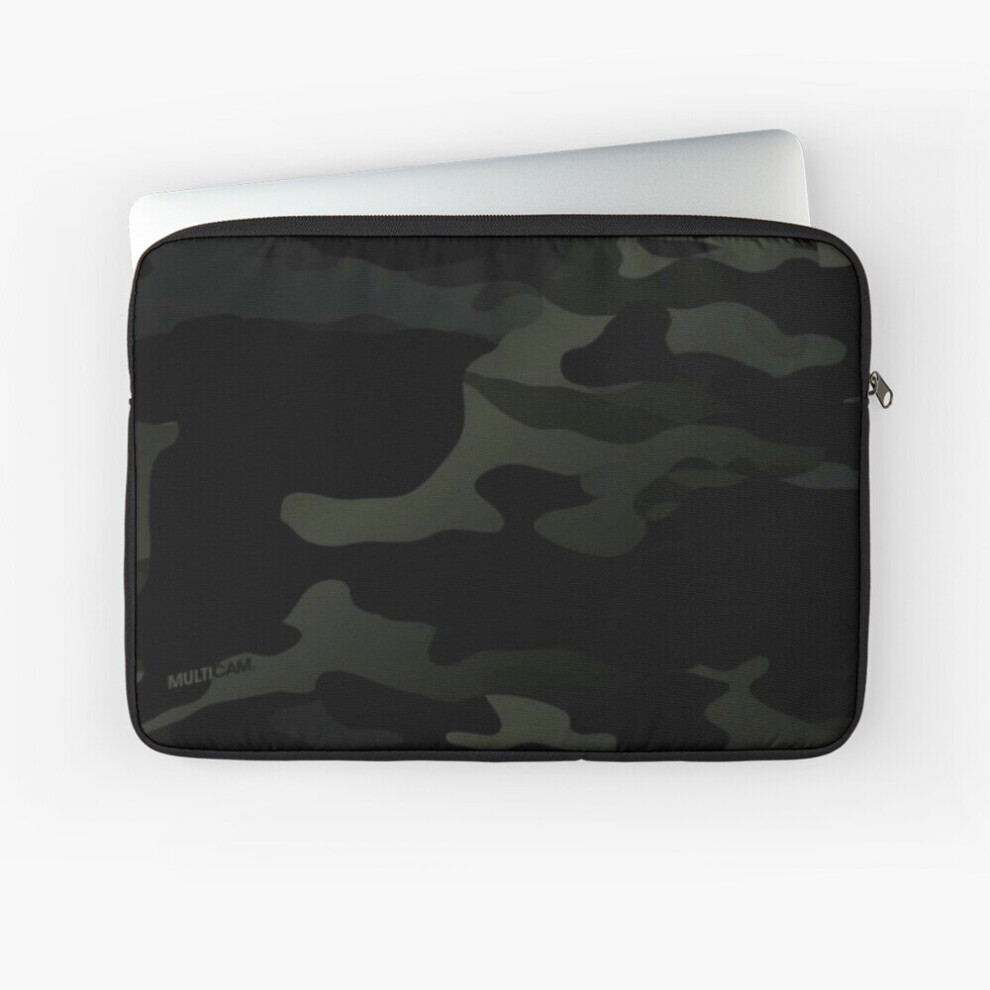 Laptop Sleeve Multicamo Camouflage 10 12 13 15 17 Inch Case Notebook Tablet Carrying Bag Cover Black 7802738428117