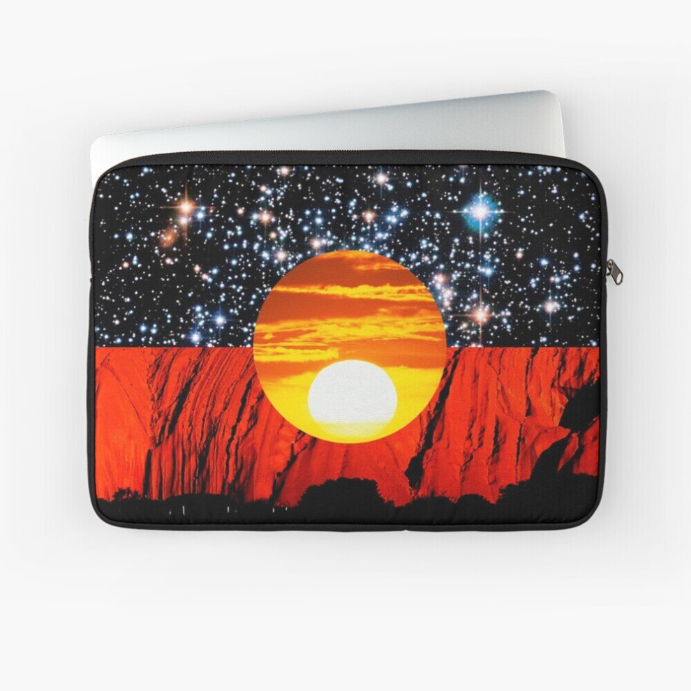 Laptop Sleeve Distressed Aboriginal Flag 10 12 13 15 17 Inch Case Notebook Tablet Carrying Bag Cover 7802738473711