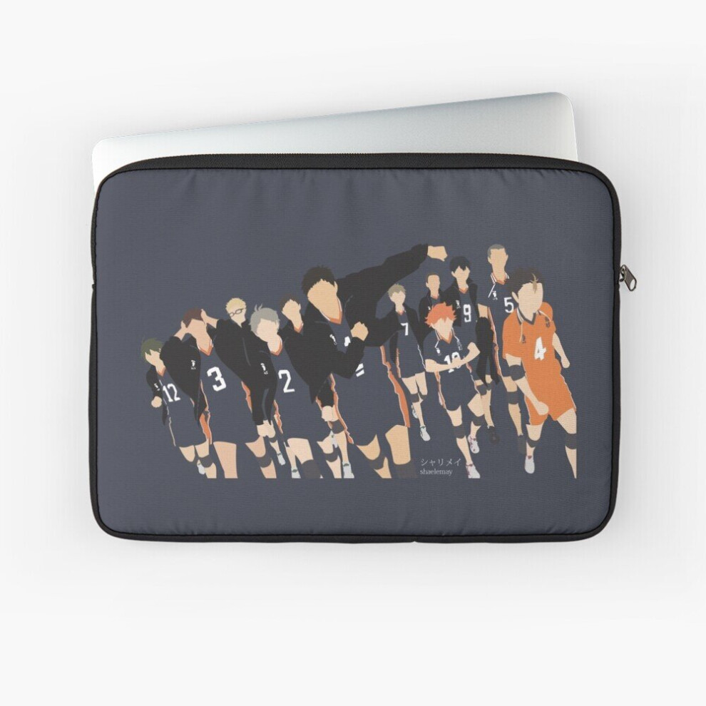 Laptop Sleeve Karasuno Team Minimalist 10 12 13 15 17 Inch Case Notebook Tablet Carrying Bag Cover 7802738433241