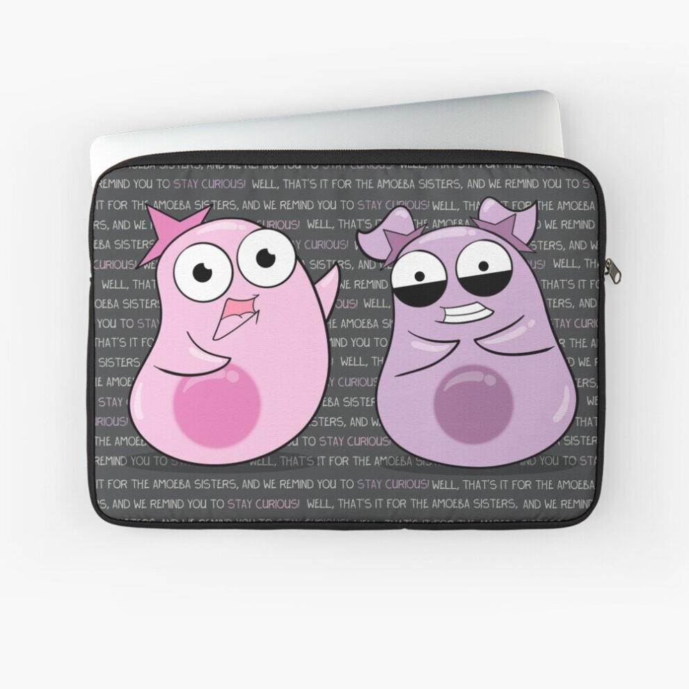 Laptop Sleeve Amoeba Sisters Catchphrase 10 12 13 15 17 Inch Case Notebook Tablet Carrying Bag Cover 7802738482393