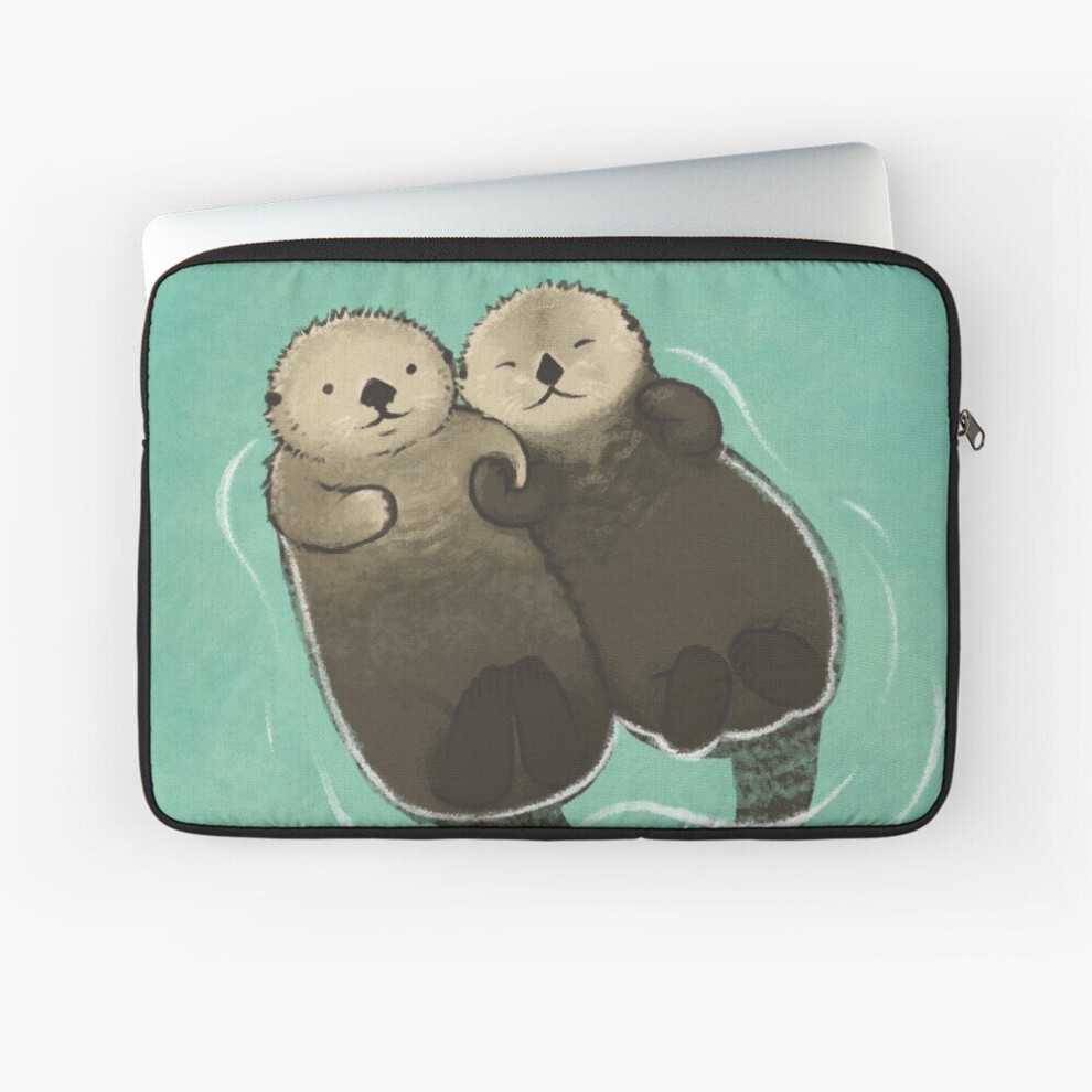 Laptop Sleeve Significant Otters - Otters Holding Hands 10 12 13 15 17 Inch Case Notebook Tablet Carrying Bag Cover 7802738418408