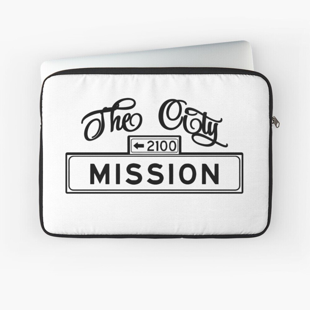 Laptop Sleeve The City Mission District San Francisco 10 12 13 15 17 Inch Case Notebook Tablet Carrying Bag Cover 7802738492262