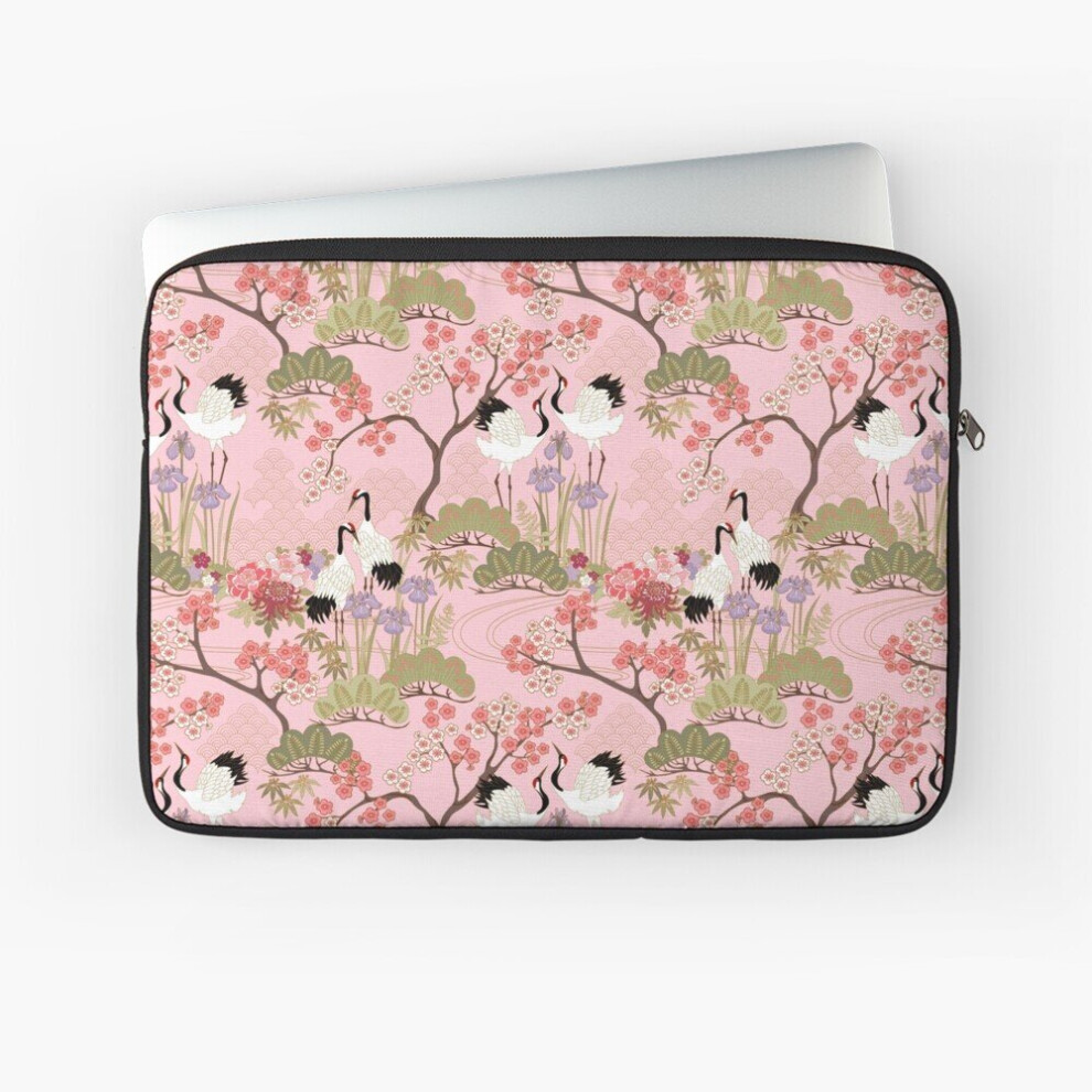 Laptop Sleeve Japanese Garden Ink 10 12 13 15 17 Inch Case Notebook Tablet Carrying Bag Cover 7802738479928