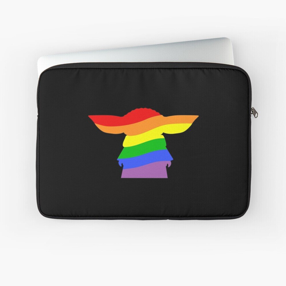Laptop Sleeve Alien Silhouette - Rainbow 10 12 13 15 17 Inch Case Notebook Tablet Carrying Bag Cover 7802738501698