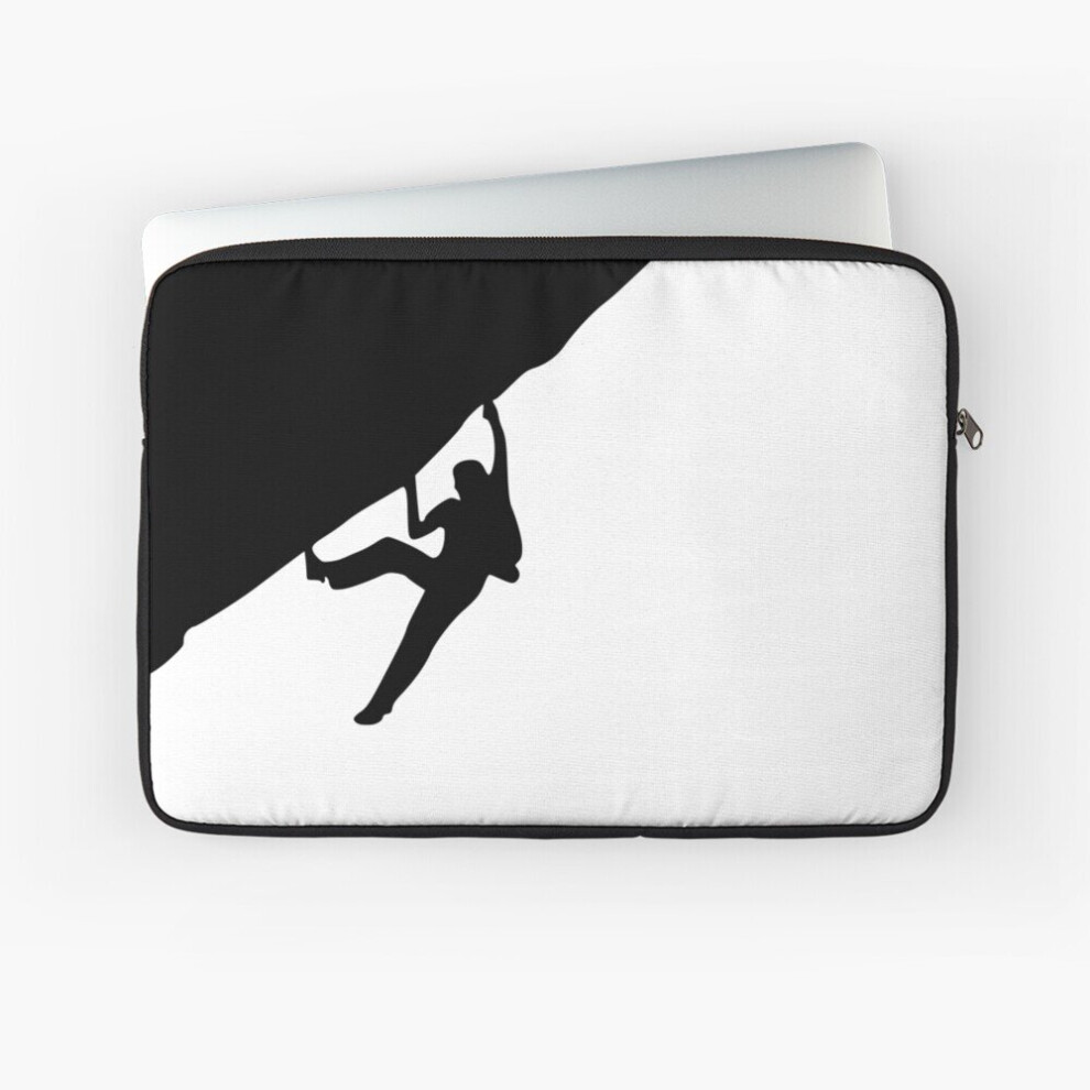 Laptop Sleeve Rock Climbing Silhouette 10 12 13 15 17 Inch Case Notebook Tablet Carrying Bag Cover 7802738508482