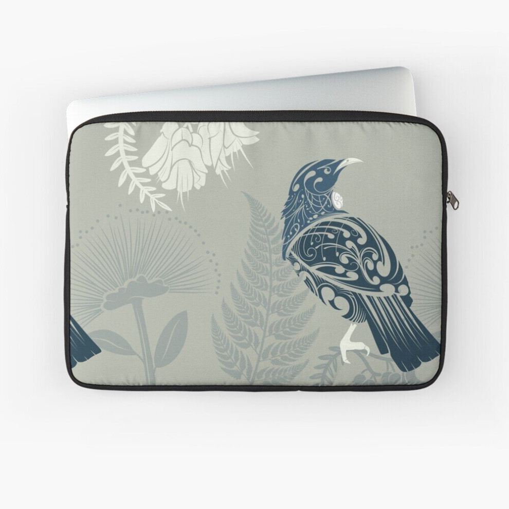 Laptop Sleeve New Zealand Native Tui Bird 10 12 13 15 17 Inch Case Notebook Tablet Carrying Bag Cover 7802738499490