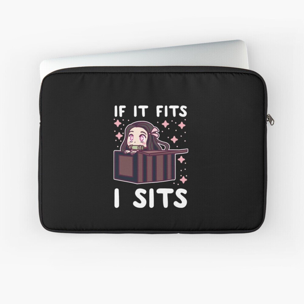 Laptop Sleeve If It Fits, I Sits 10 12 13 15 17 Inch Case Notebook Tablet Carrying Bag Cover 7802738491531