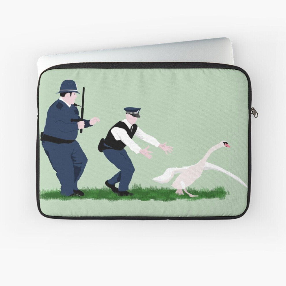 Laptop Sleeve Swan Cops 10 12 13 15 17 Inch Case Notebook Tablet Carrying Bag Cover 7802738421743