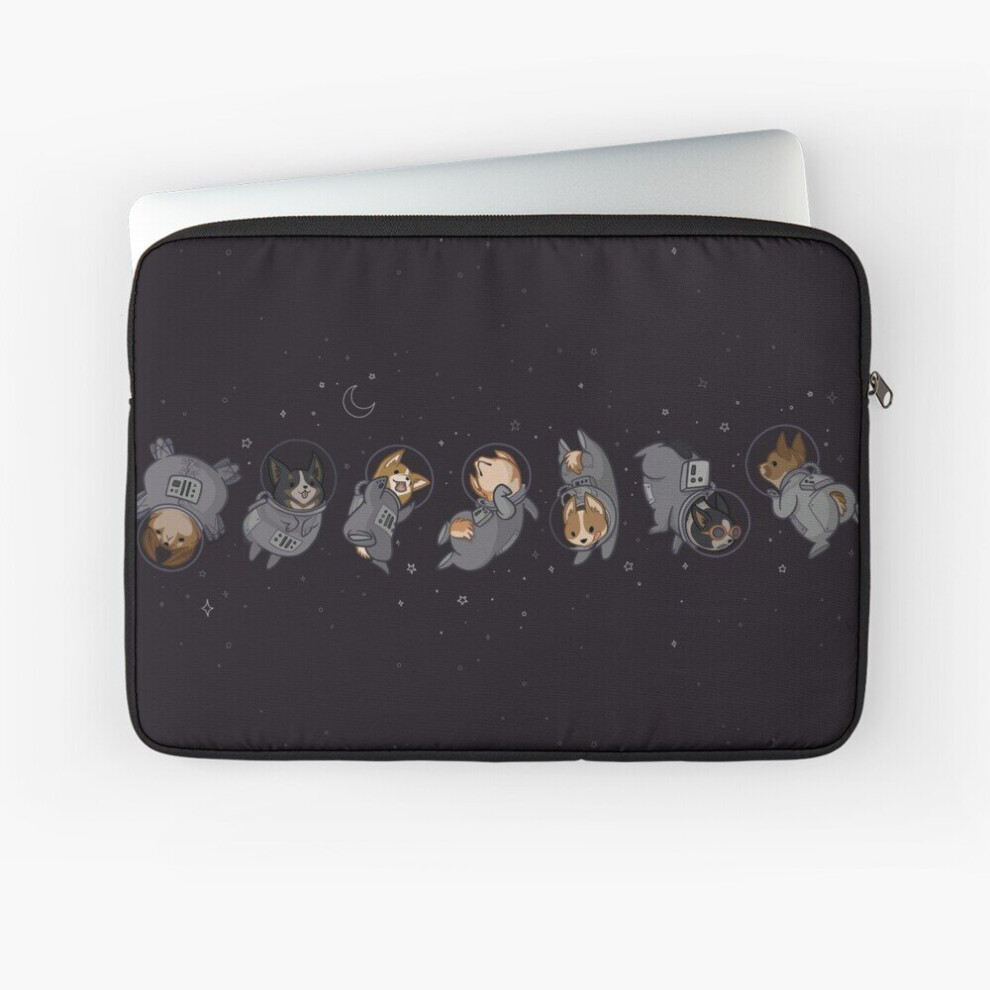 Laptop Sleeve Astronaut Corgis On Parade 10 12 13 15 17 Inch Case Notebook Tablet Carrying Bag Cover 7802738445305