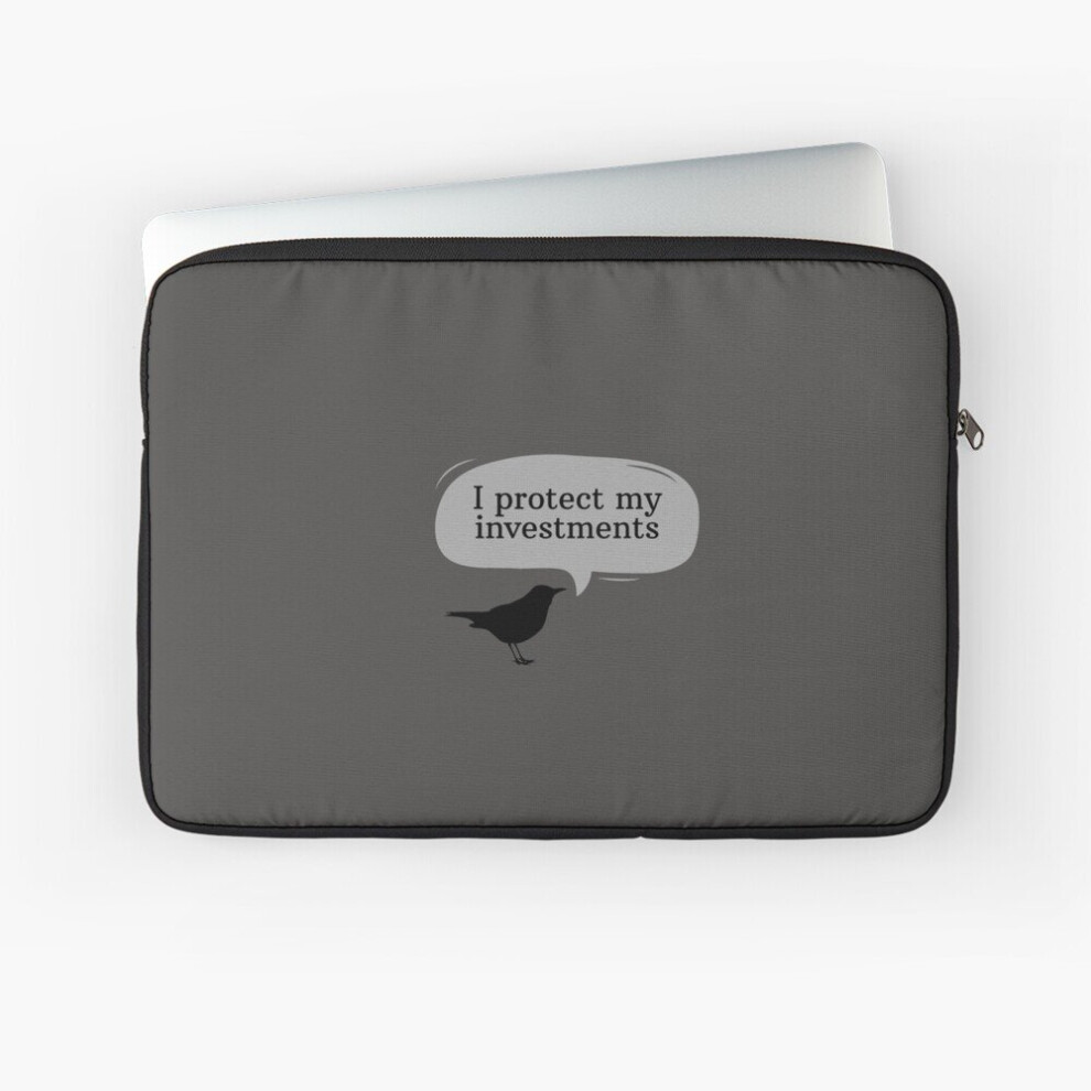 Laptop Sleeve I Protect My Investments Kaz Brekker Six Of Crows Grishaverse 10 12 13 15 17 Inch Case Notebook Tablet Carrying Bag Cover 7802738455083